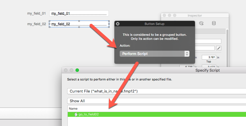 Add button and assign a script