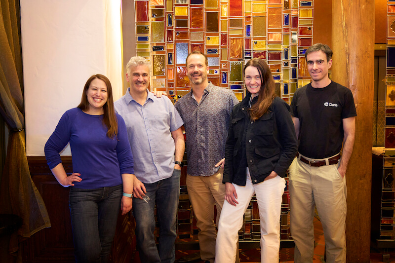 Rachel Anschicks, Norm Barlett, Mark Mark Baum, Renate Doerry, and Marcelo Piñeyro from Soliant's FileMaker team