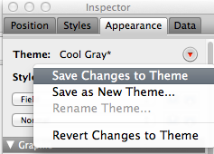 FileMaker Inspector - Theme Options