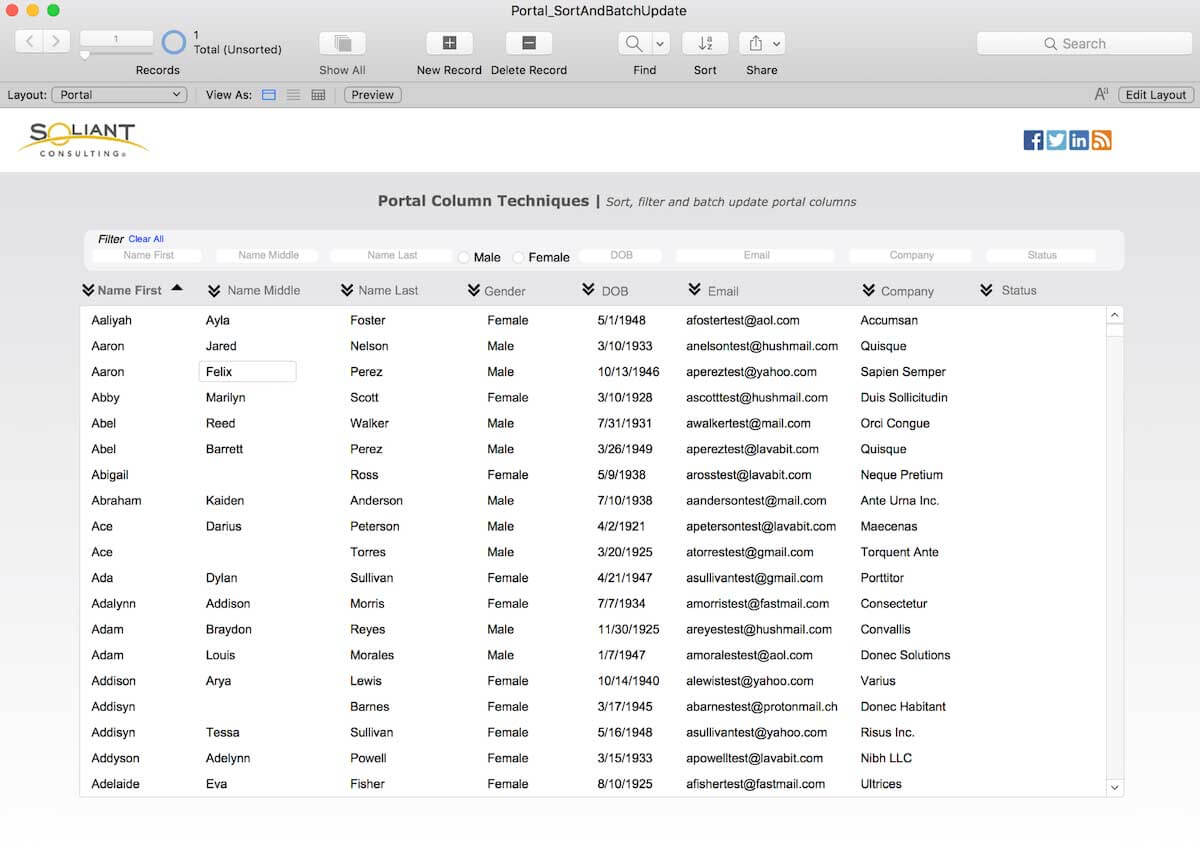 Enhance Your FileMaker Portal Columns FileMaker Pro Tips