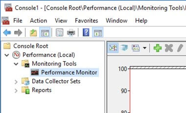 Left pane in the Console