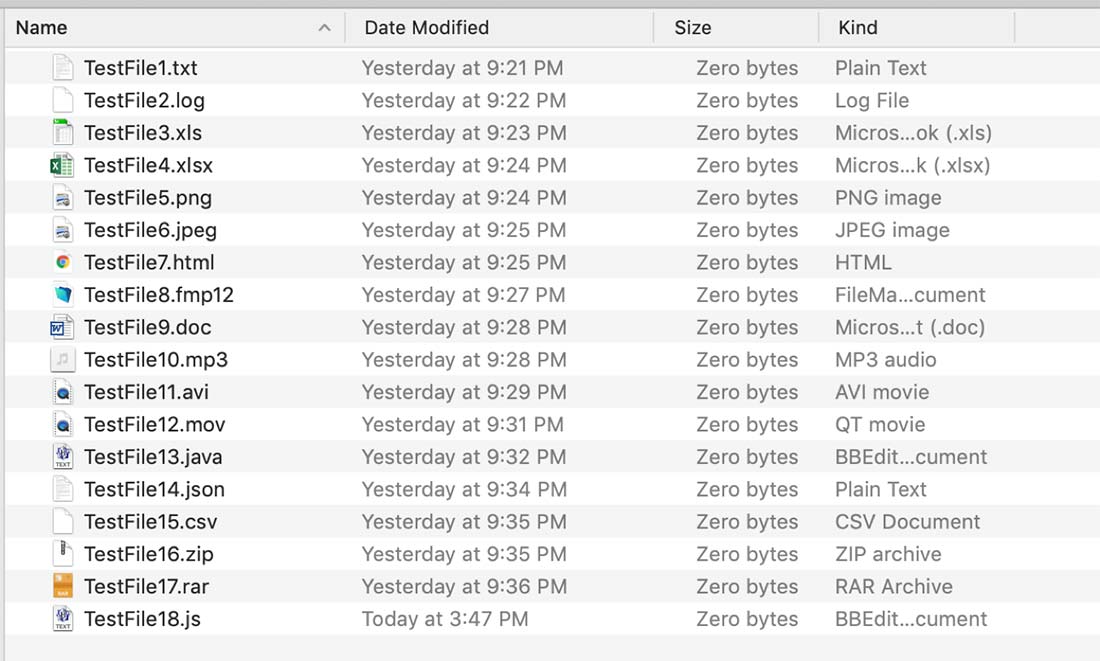 unix command to list zero byte file and delete files